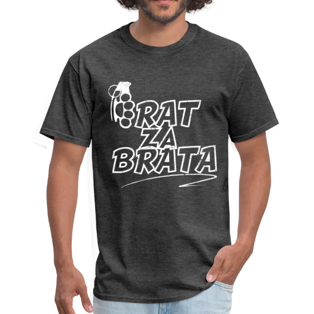 Brat | Majica kratki rukav - heather black