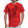 Sarajevo | Majica kratki rukav - red