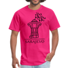 Sarajevo | Majica kratki rukav - fuchsia