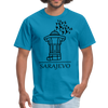 Sarajevo | Majica kratki rukav - turquoise