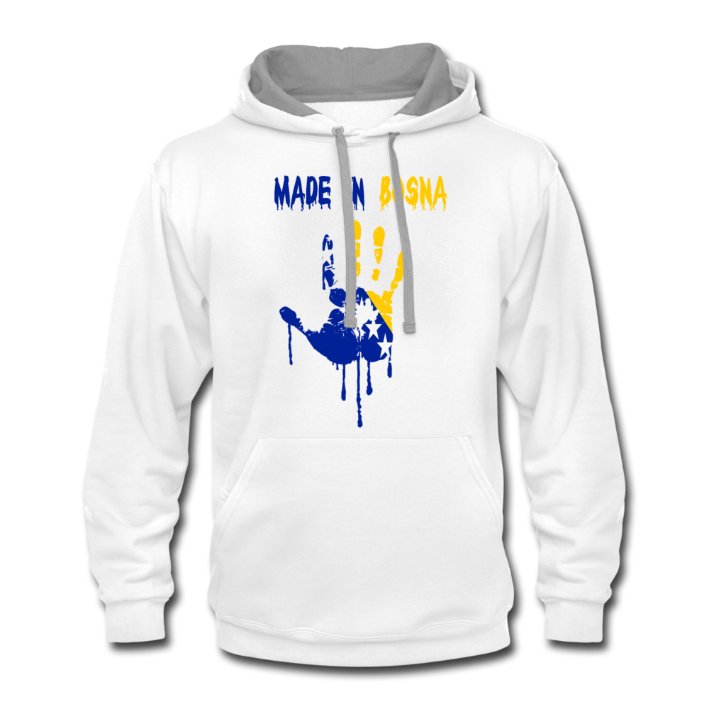 Made in Bosna | Duks - white/gray