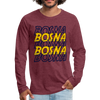 Bosna | Majica dugi rukav - heather burgundy