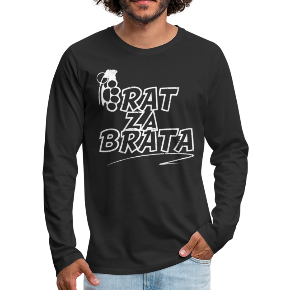 Brat | Majica dugi rukav - black