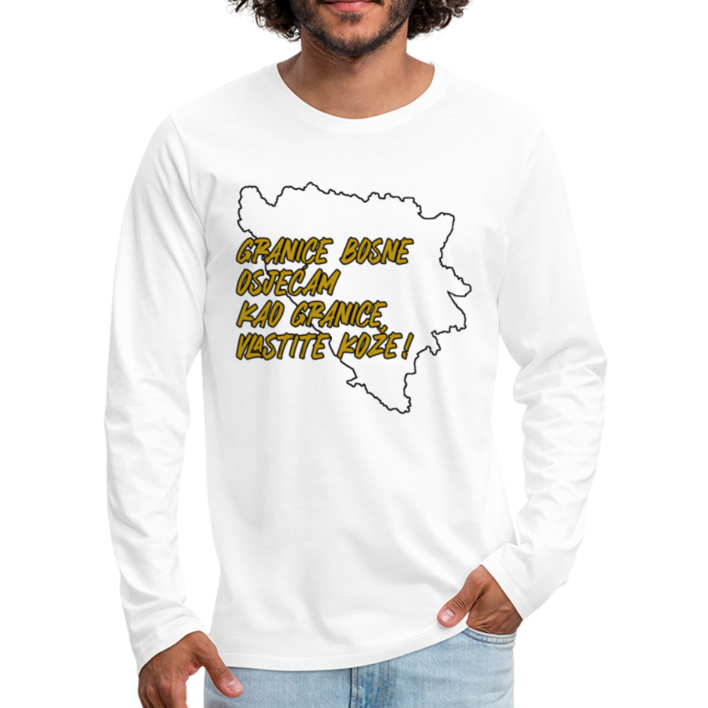 Bosna | Majica dugi rukav - white