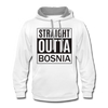 Straight outta Bosnia | Duks - white/gray