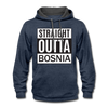 Straight outta Bosnia | Duks - indigo heather/asphalt