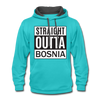 Straight outta Bosnia | Duks - scuba blue/asphalt