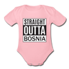 Straight outta Bosnia | Bodi - light pink