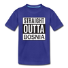 Straight outta Bosnia | Djecija majica - royal blue