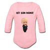 Isti sam mama | Bodi dugi rukav - light pink