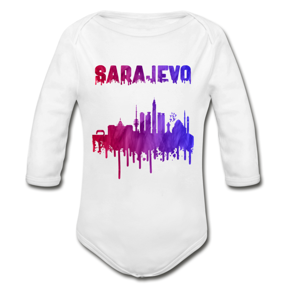 Sarajevo | Bodi dugi rukav - white