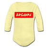 Bosanka | Bodi dugi rukav - washed yellow