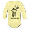 Sarajevo | Bodi dugi rukav - washed yellow