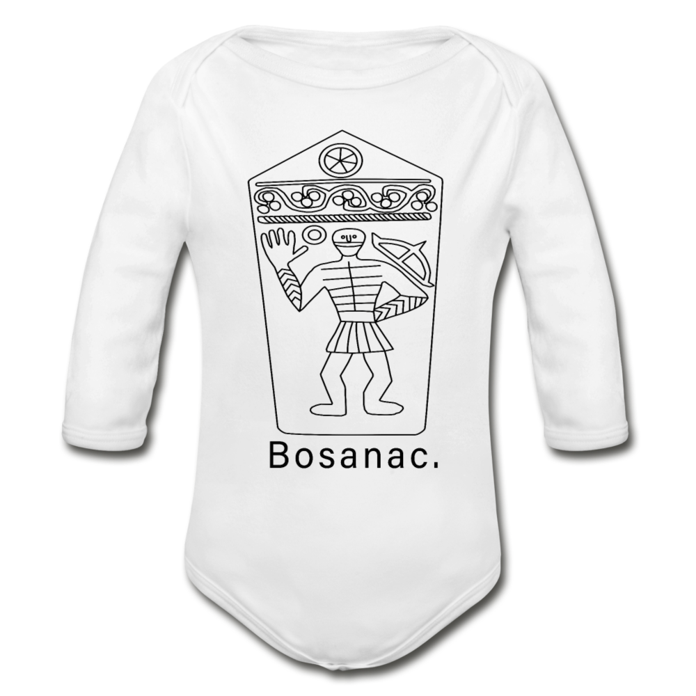 Bosanac | Bodi dugi rukav - white