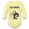 Bosanka | Bodi dugi rukav - washed yellow