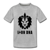 Lion Bosnian DNA | Djecija Majica - heather gray