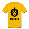 Lion Bosnian DNA | Djecija Majica - sun yellow