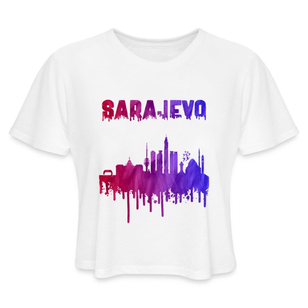 Sarajevo | Kratka zenska majica - white