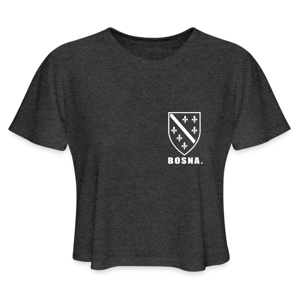 Bosna | Kratka zenska majica - deep heather