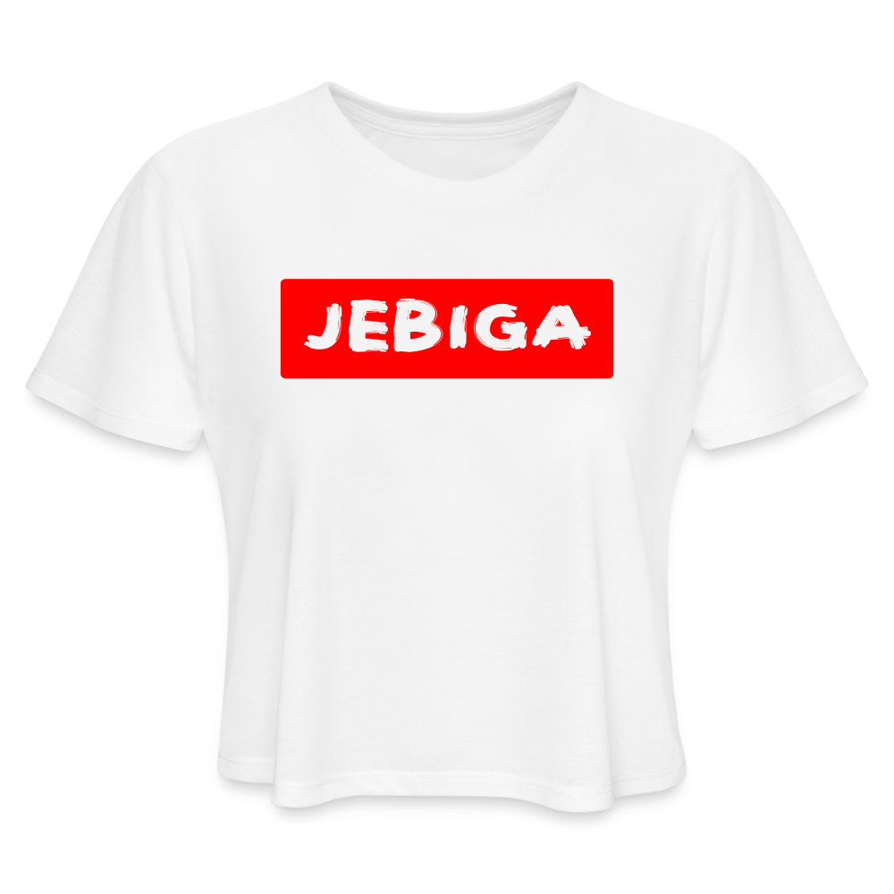 Jebiga | Kratka zenska majica - white