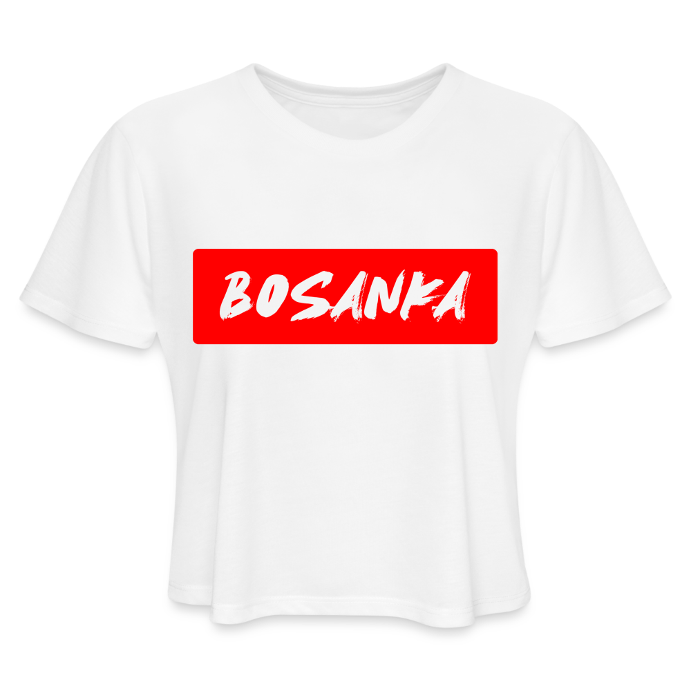 Bosanka | Kratka zenska majica - white