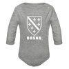 Bosna | Bodi dugi rukav - heather grey