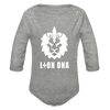 Lion Dna | Bodi dugi rukav - heather grey